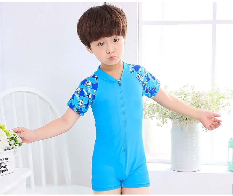 boys one piece swim