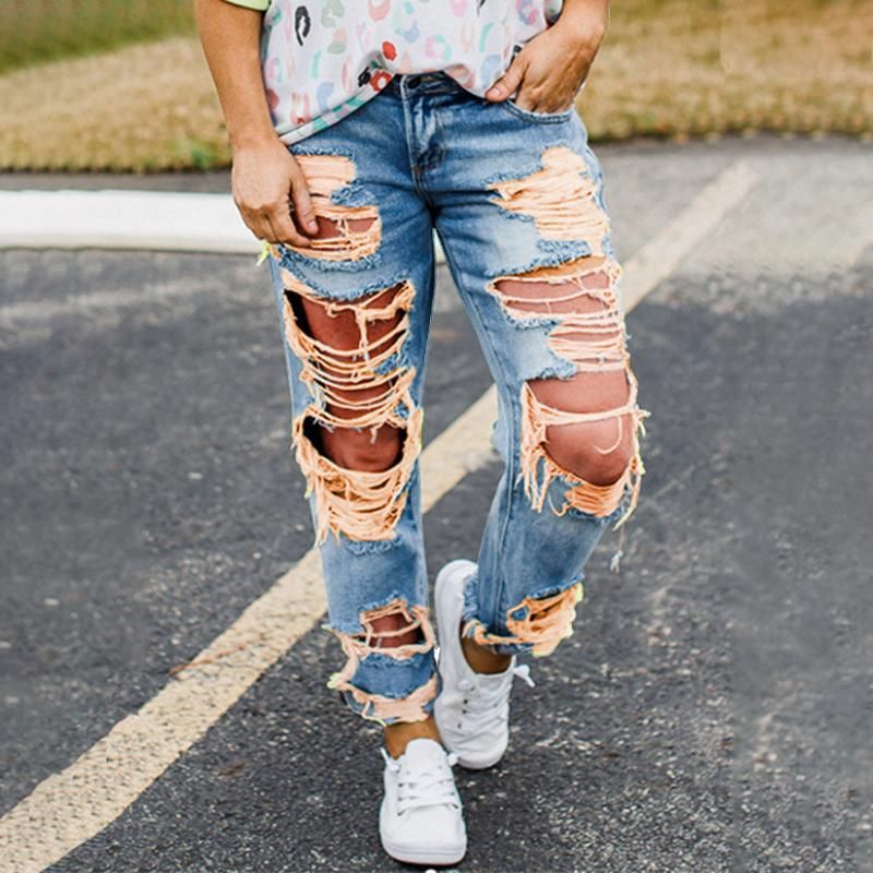 ripped jeans low waist
