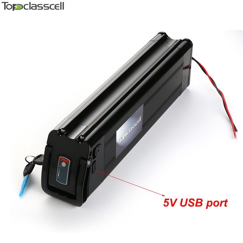 Electric Bike Battery 48v 15ah With Charger And USB Port For 48v 15ah