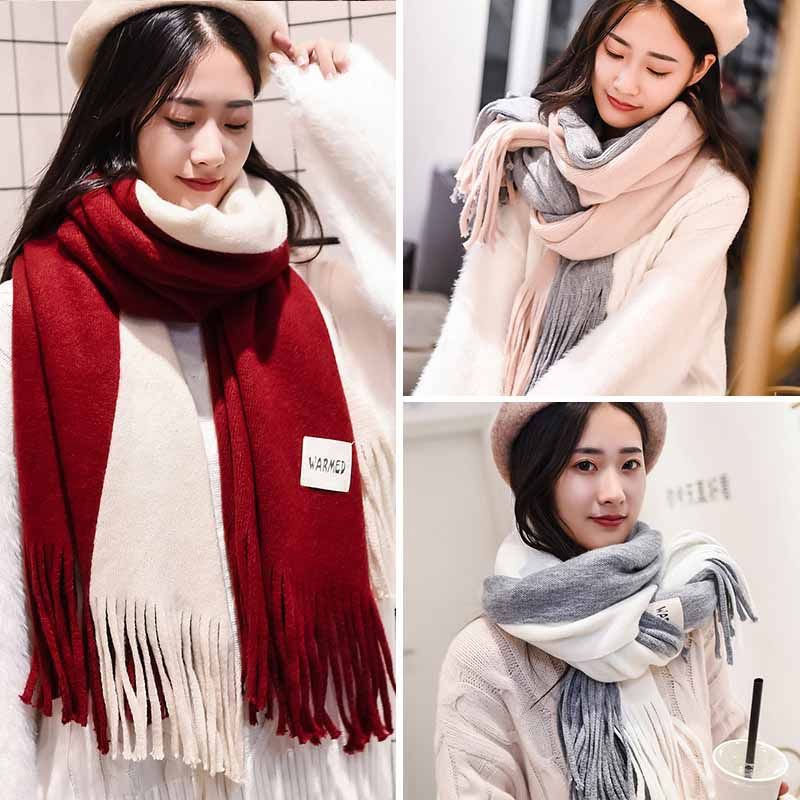 New Ladies Sequin Knitted fashion Scarfs Long Winter Warm Shawls