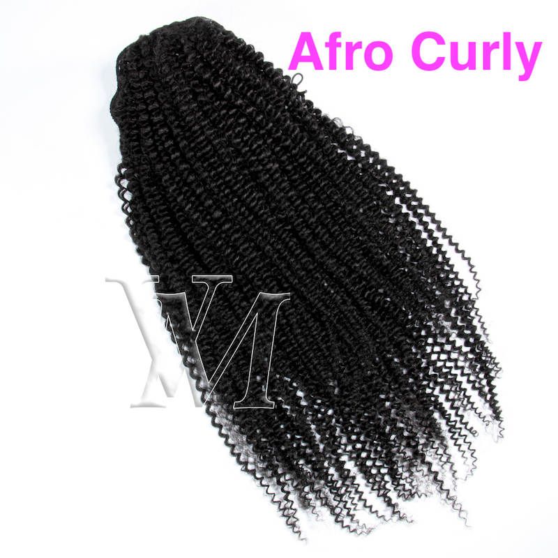 Природного Balck 120G Afro фигурного