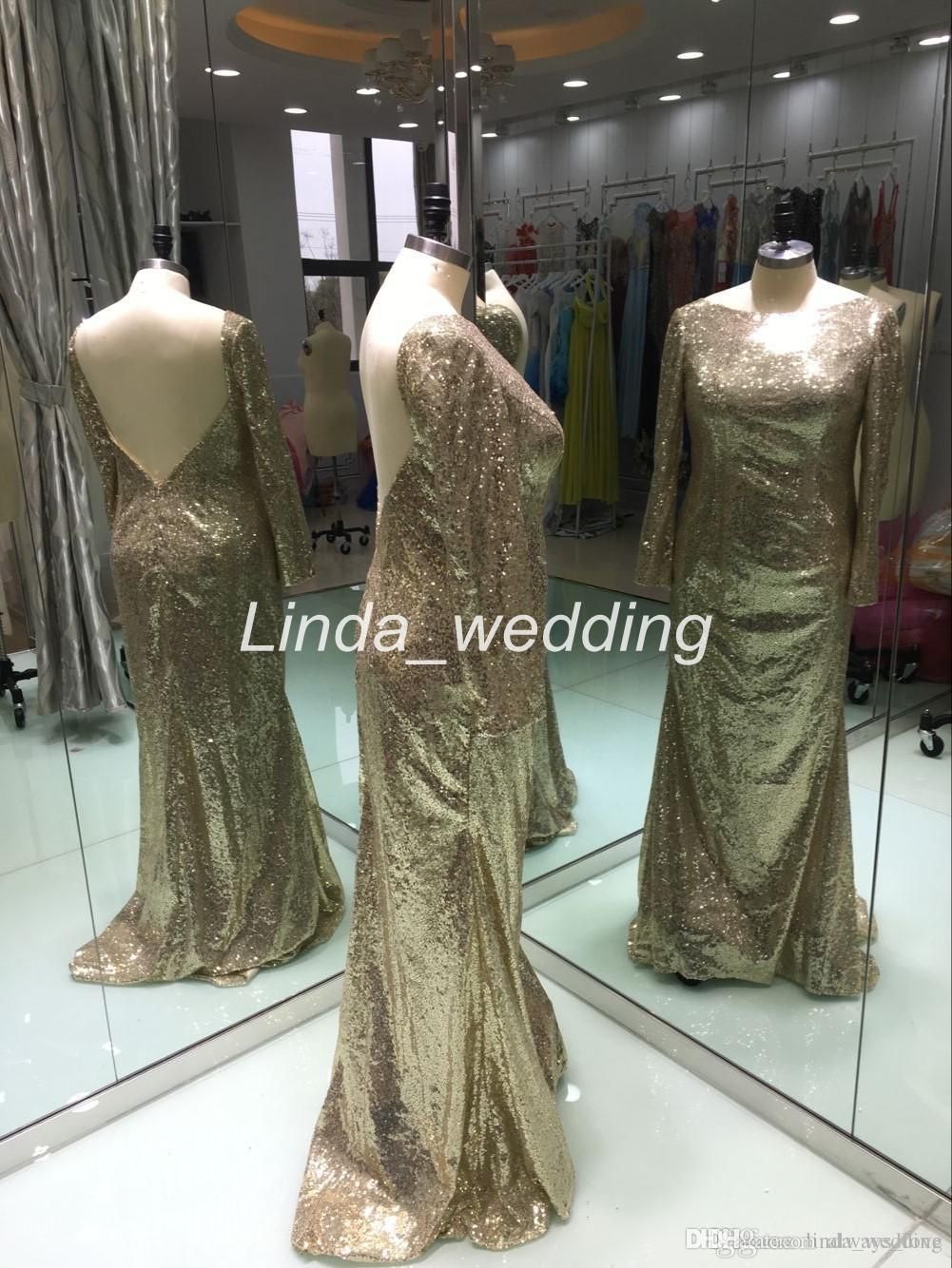 Golden colour one piece dress Clearance