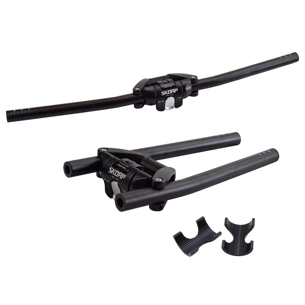 Quickly Folding Bike Handlebars MTB 25.4 31.8mm Aluminium Alloy