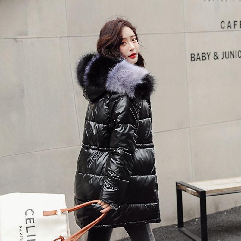 colorful fur collar