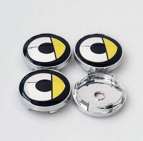 4pcs//lot 60mm Smart Logo Car Emblem Wheel Center Hub Cap Rim Badge Cover