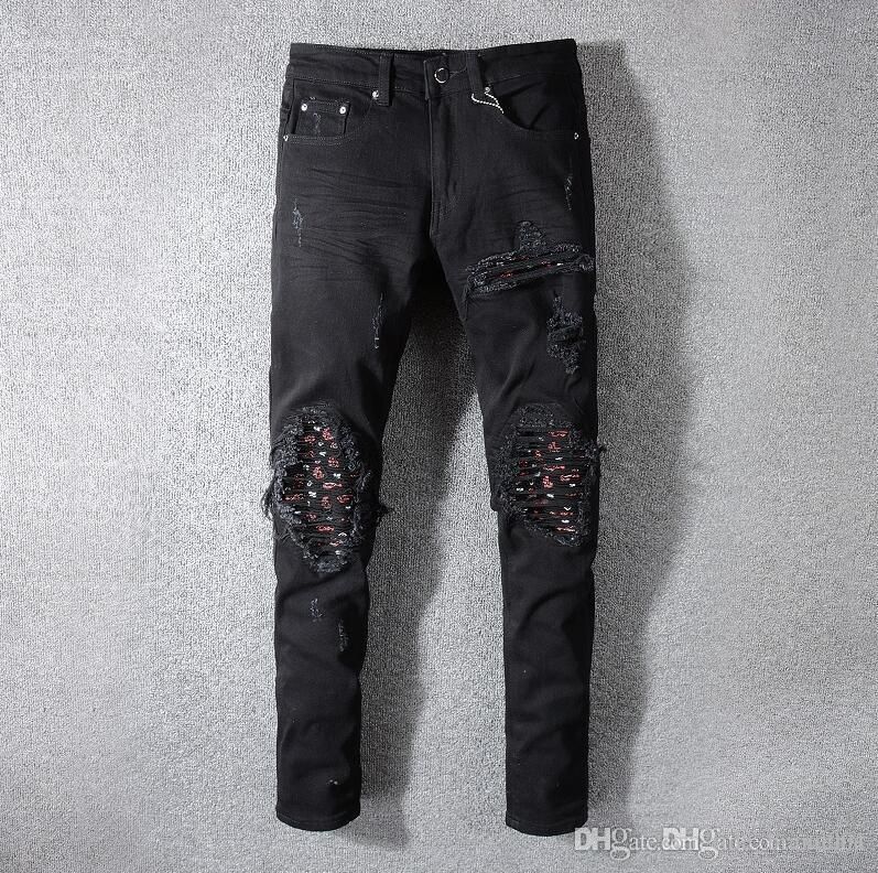 mens skinny black pants