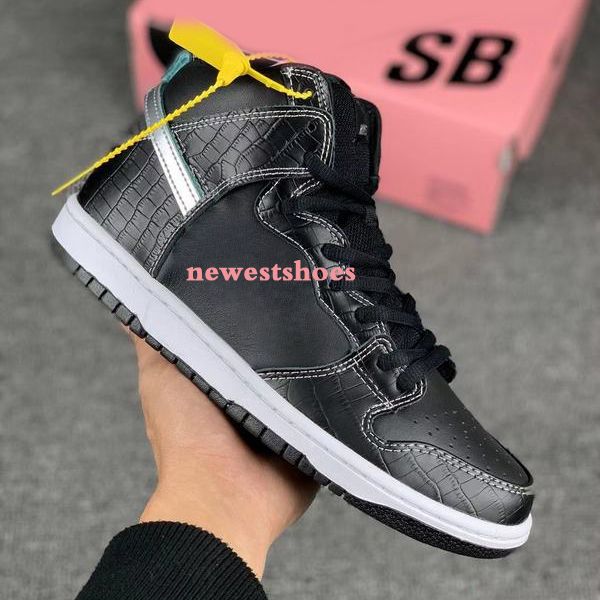 black dunk sky hi