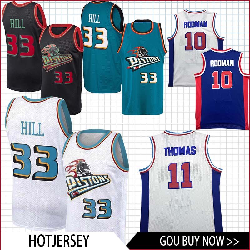 camiseta rodman pistons