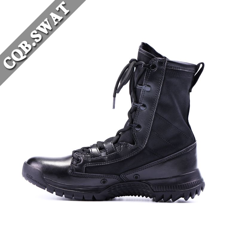black mens tactical boots