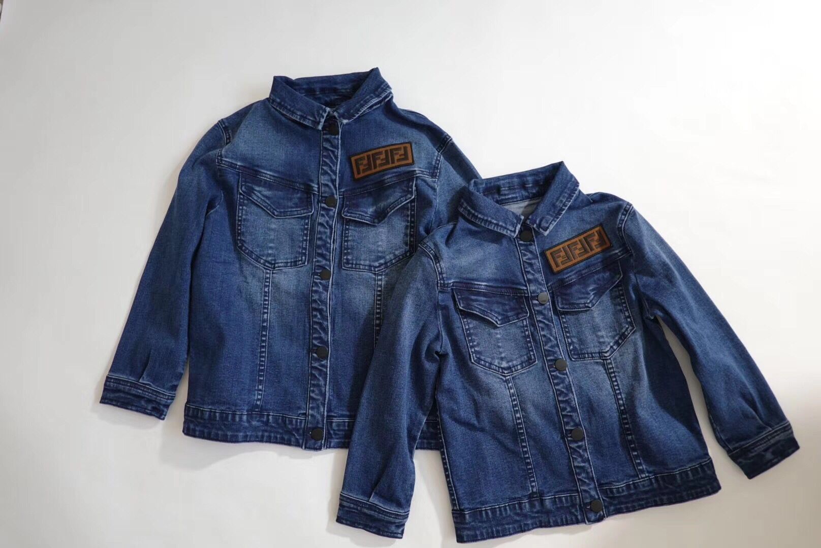 jaqueta jeans de criança