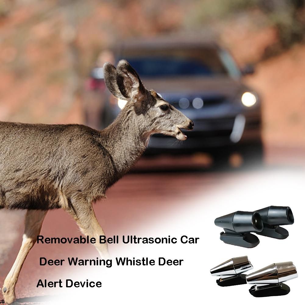 1 Pair Car Deer Animal Alert Warning Whistles Wildlife Motorcycle Bicycle Alarm