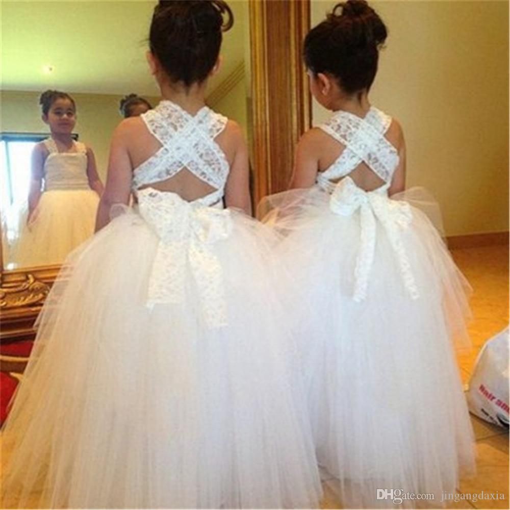 white graduation dress for kids