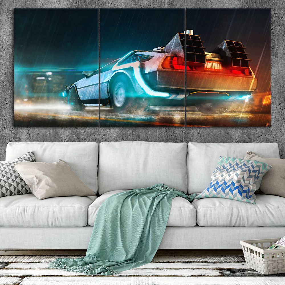2020 Back To The Future Dmc Car Canvas Posters Home Decor Wall Art Framework Paintings For Living Room Hd Prints Pictures From Niartwork 28 71 Dhgate Com