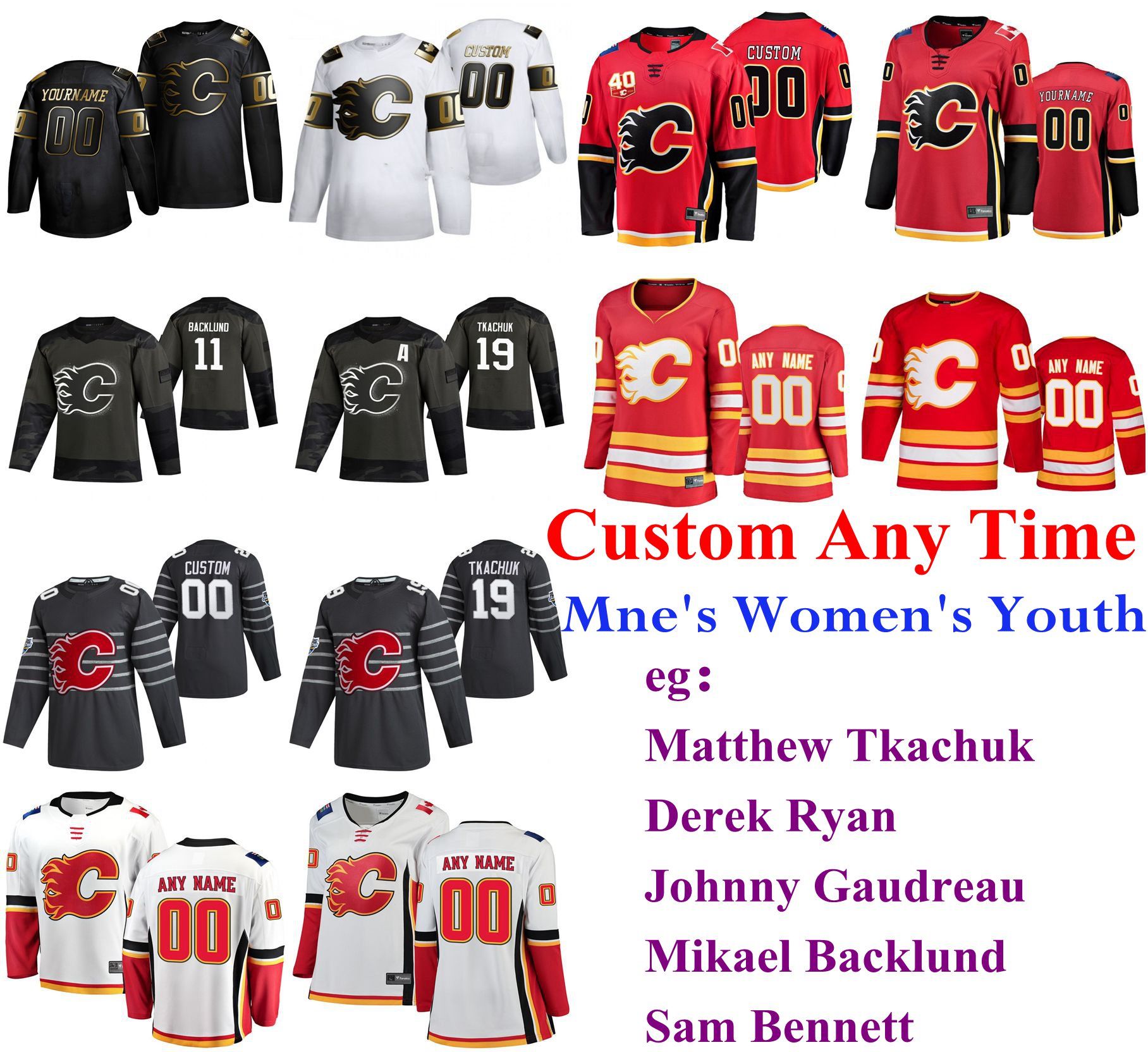 2021 S 6XL 2020 All Star Game Calgary Flames Hockey 2021 S 6XL 2020 All Star Game Calgary Flames Hockey