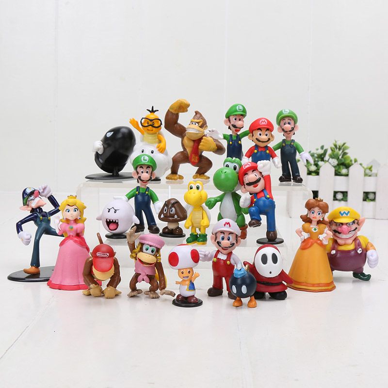 super mario bros figurines