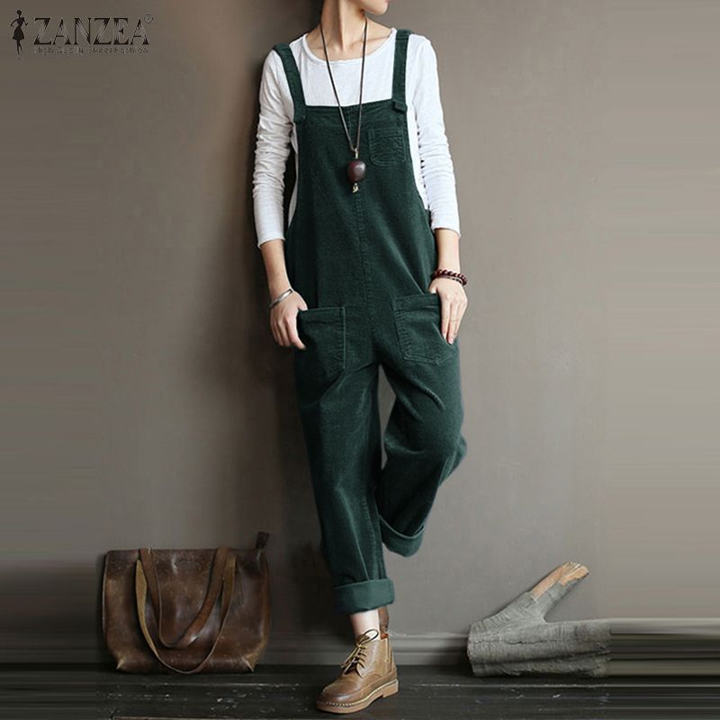corduroy womens overalls