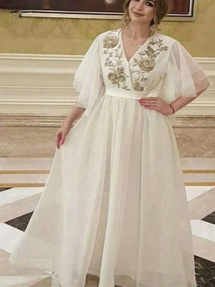 white plus dress for sale