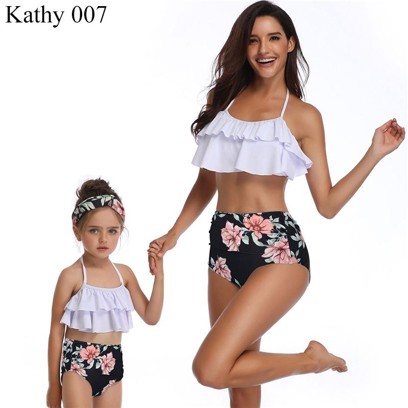 swimsuit mom and baby