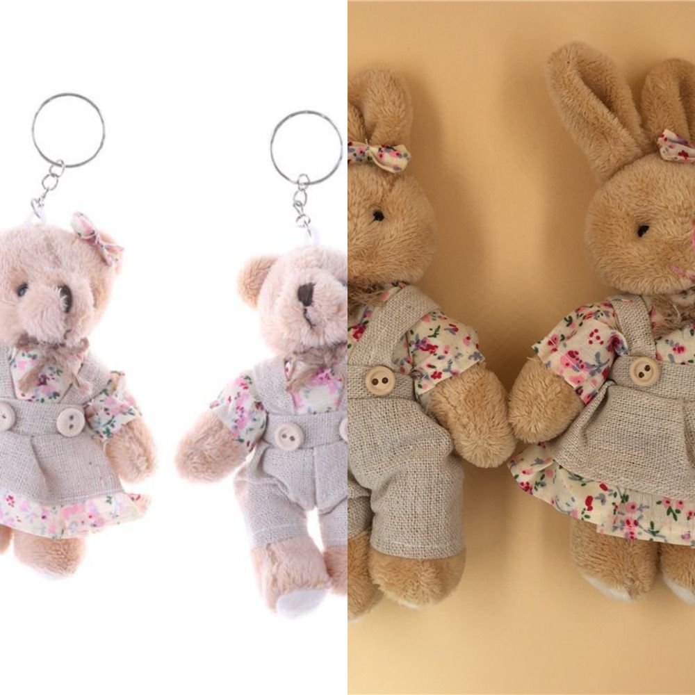 teddy keychain