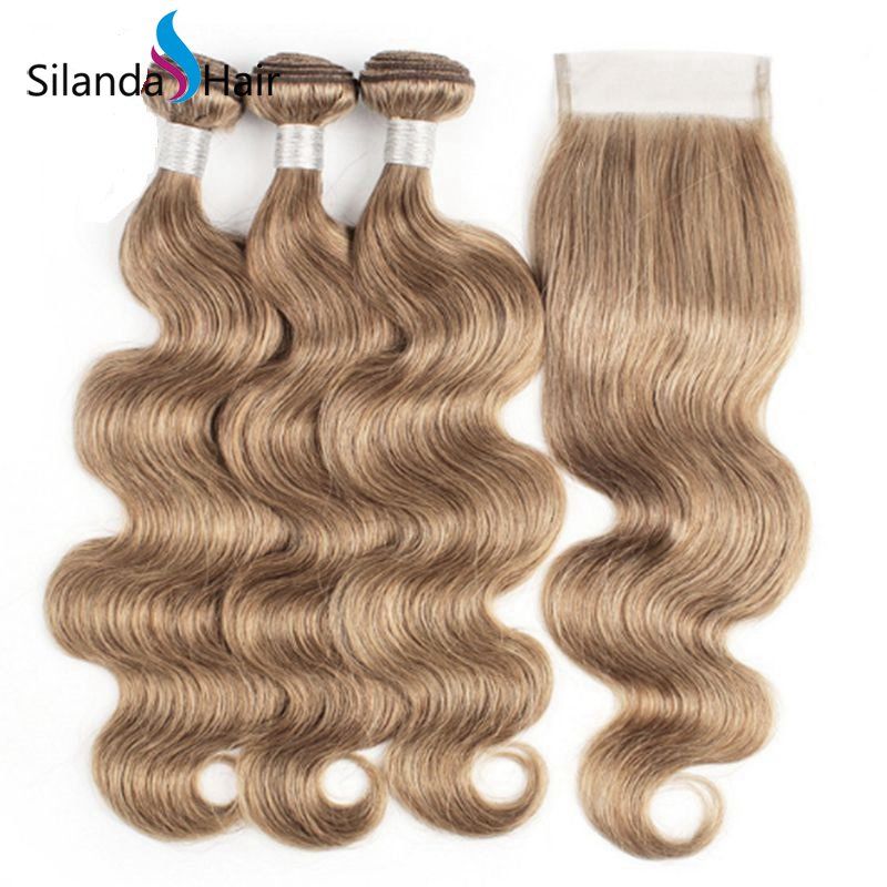 2020 Silanda Hair Low Cost Body Wave Pure Color 8 Brazilian Remy