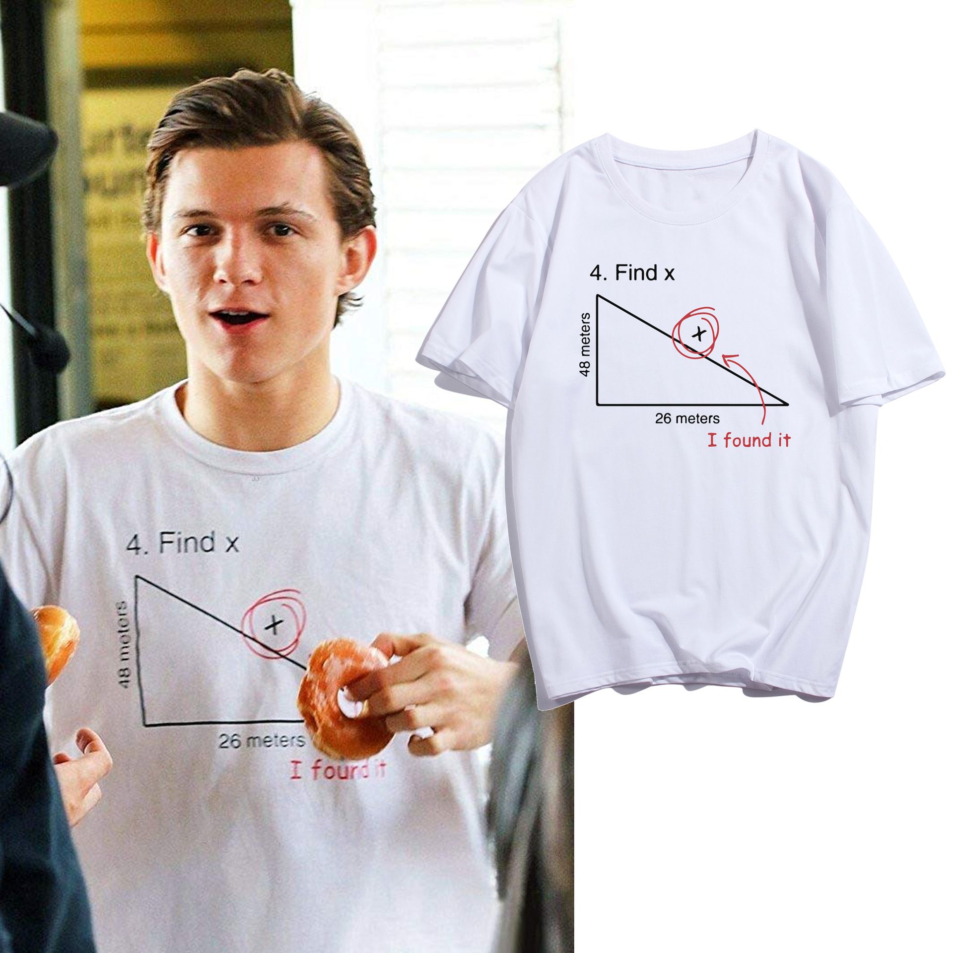 spider man find x shirt