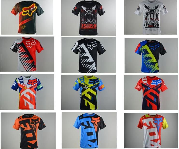 fox mtb t shirts