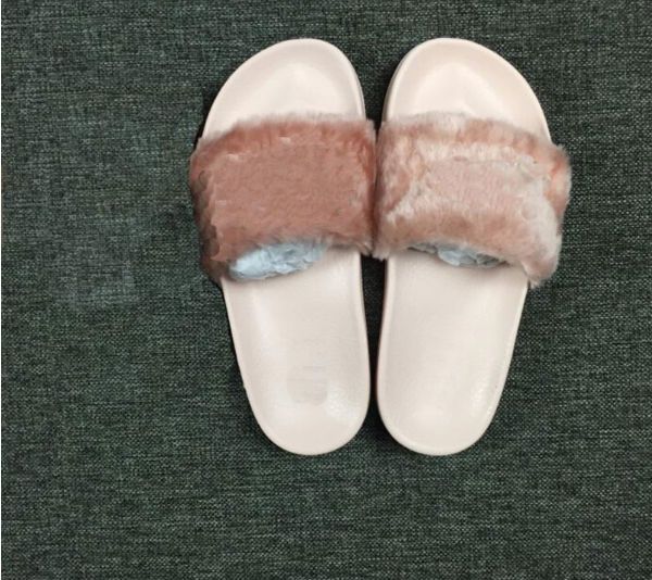 fenty white slides