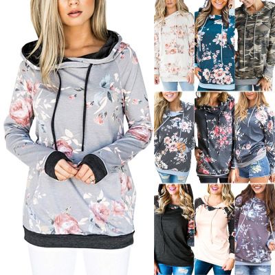 floral hoodies womens