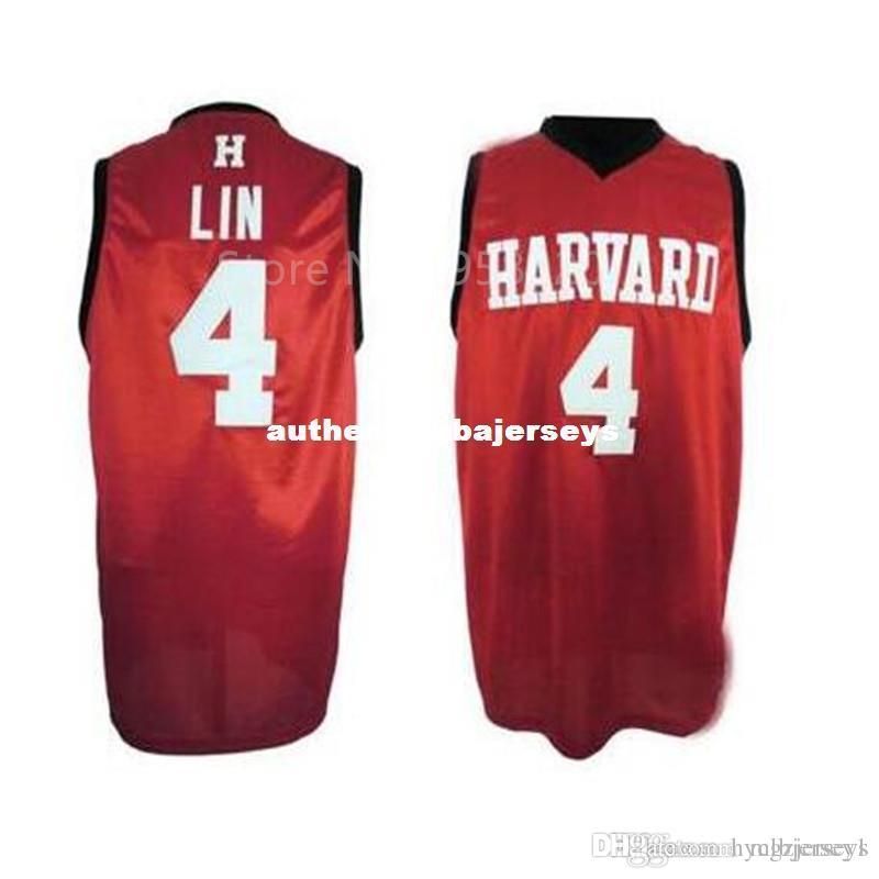 2020 Cheap Custom 4 Jeremy Lin University College Basketball