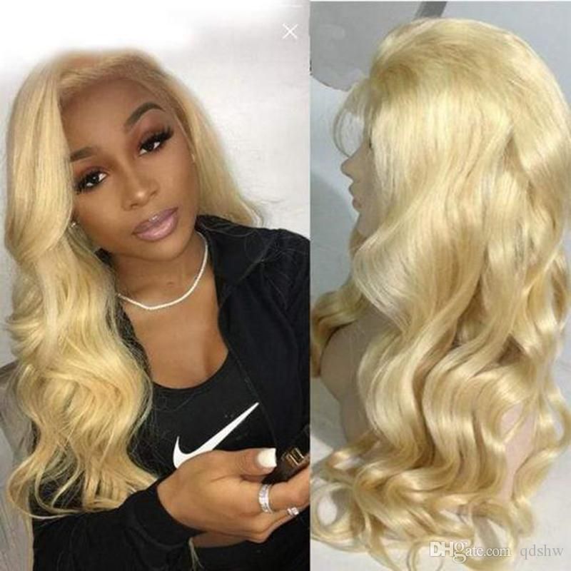 Blonde wet and wavy wig Clearance