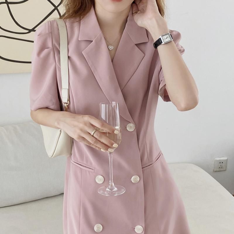 blazer dress short sleeve