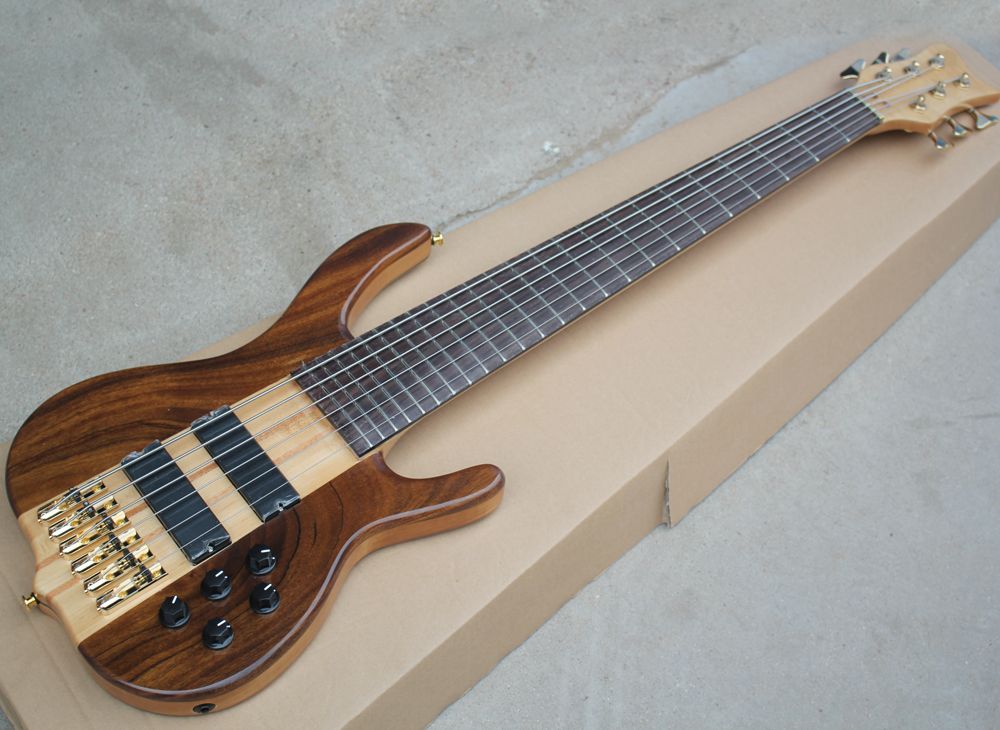 Compra Cuerdas De 6 Cuerdas Guitarra Eléctrica Con Cuello Con Diapasura De  Palisandro, Distancia De Cuerdas 19mm, Color De Madera Natural Barato |  Entrega Rápida Y Calidad | Es.Dhgate