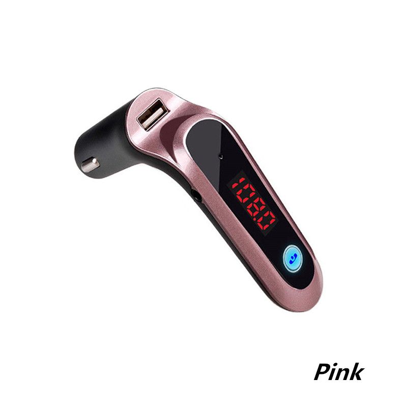 ピンクの車S7 Bluetoothの充電器