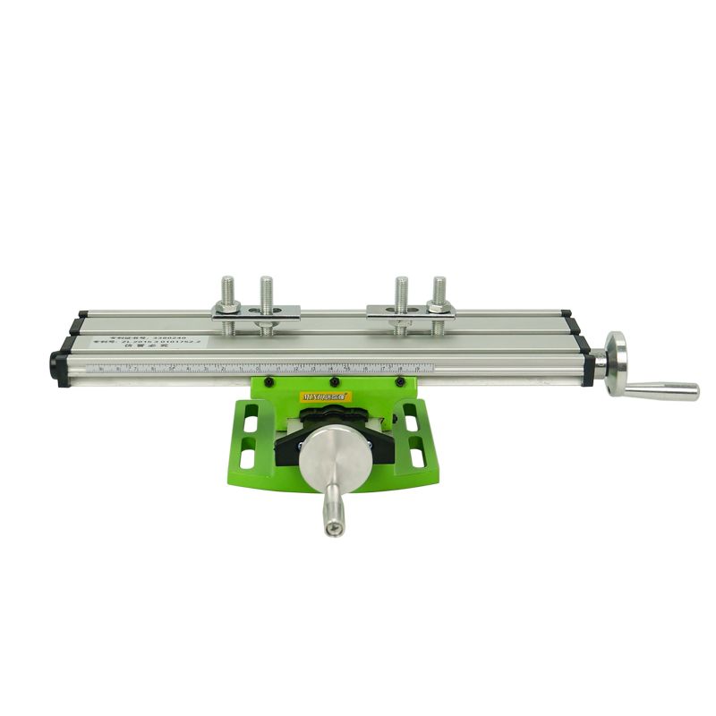 Milling Machine Bench Drill Vise X Y-Axis Adjustment Table Fixture Worktable.