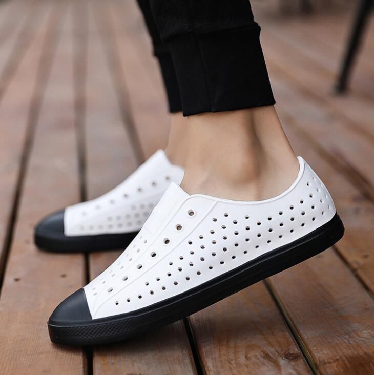 Lojas De Fábrica FRANK NATIVE Buraco Sapatos Masculinos De Verão Casal  Antiderrapante Fundo Macio Sandálias Casuais Homens E Mulheres Oco Praia  Sapatos # 666, Cor Melhor Qualidade E Preço Mais Baixo| DHgate.Com