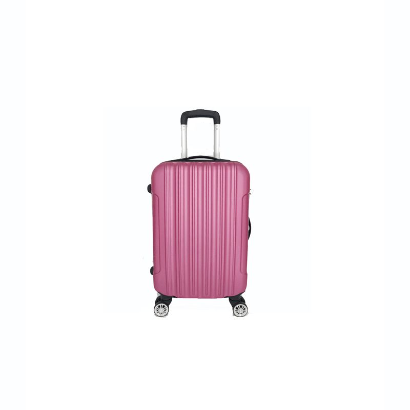 pink suitcase lightweight