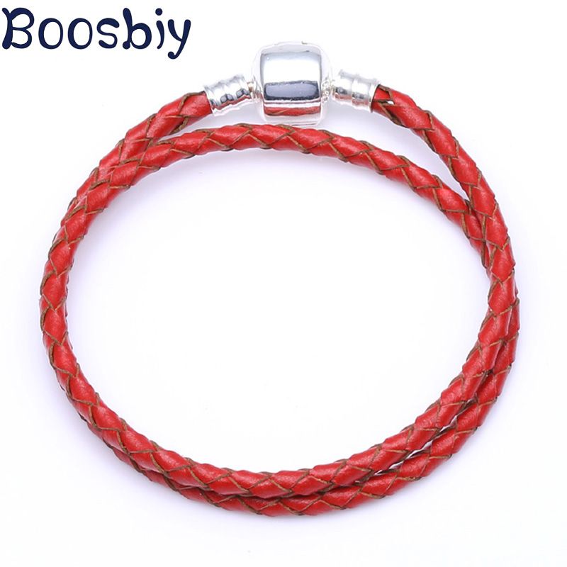 Encanto De Cuero Boosbiy De Alta Calidad Pulsera Femenina, Encanto De Cuero Boosbiy De Alta Calidad Pulsera Femenina,