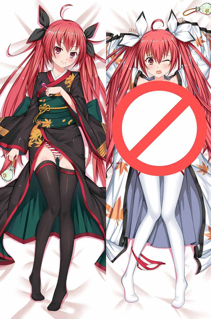 hot anime girl pillow