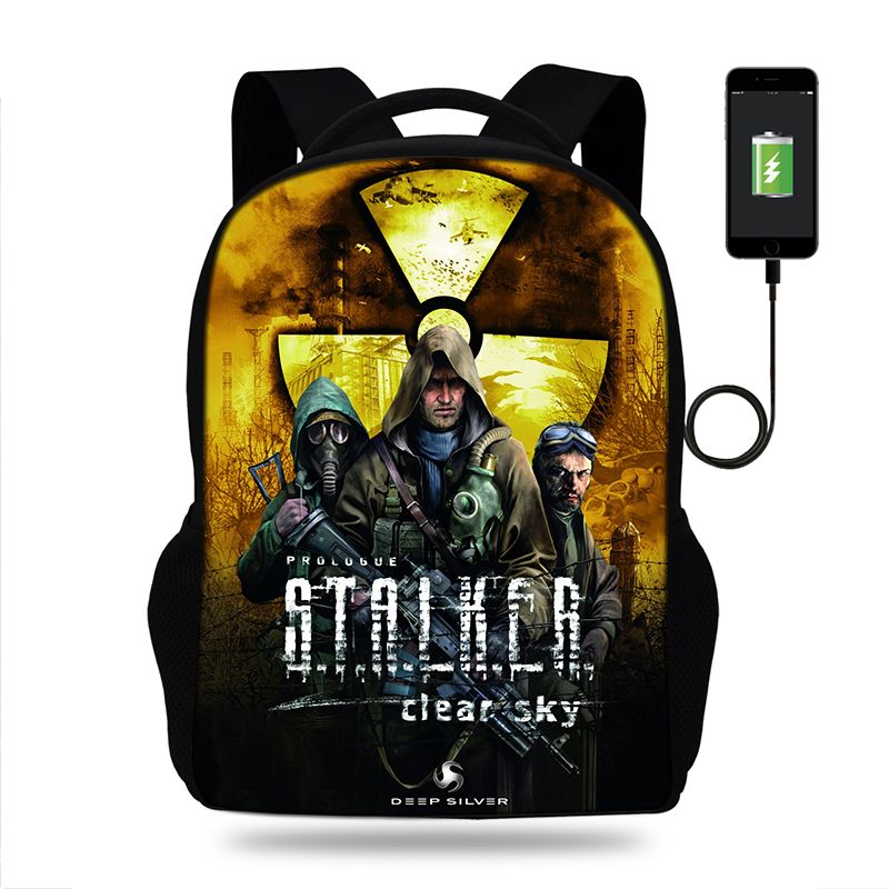 kupit optom 17inch stalker ten chernobylya mens kolledzha ryukzak usb zaryadnoe schoolbag dlya noutbukov ryukzaki dlya podrostkovoj shkoly sumka dlya