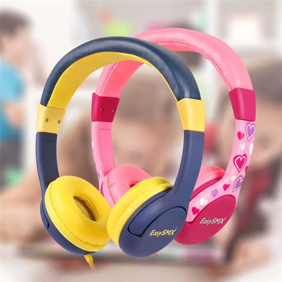 Acquistare Cuffie Bambini Cuffie Con Microfono EasySMX KM 666 Con Cuffia  Bambini Con Volume Di Sicurezza 80 85 DB Smartphone IPhone Xiaomi Xiaomi  Economico | Consegna Veloce E Qualità | It.Dhgate