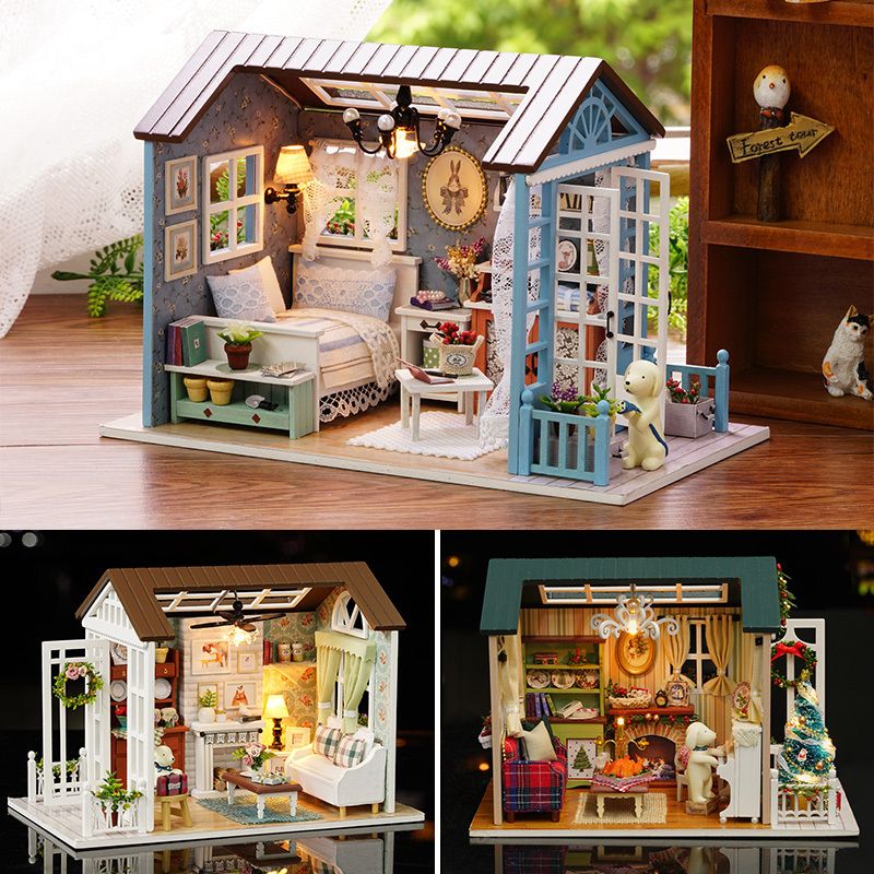 retro dollhouse