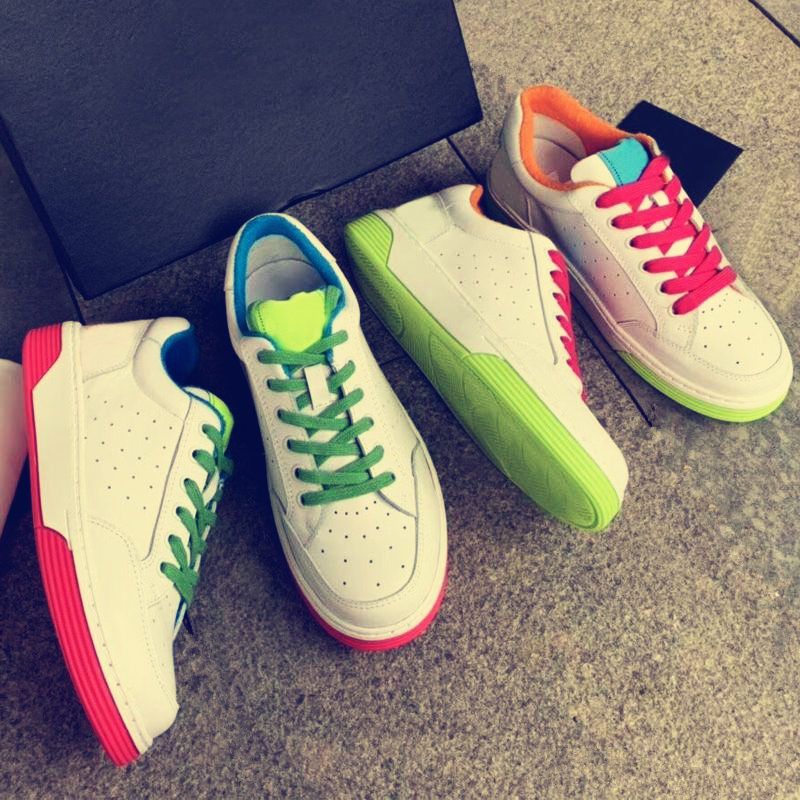 chaussures plates blanches femme