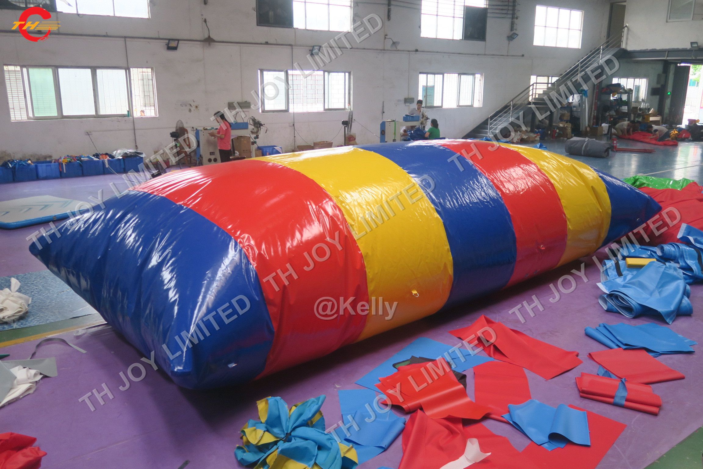 inflatable jumping pillow