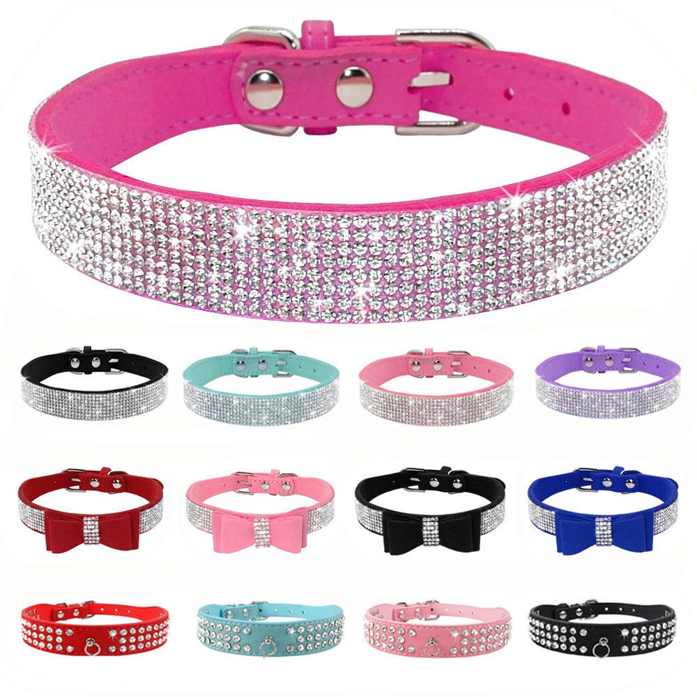 diamante dog lead