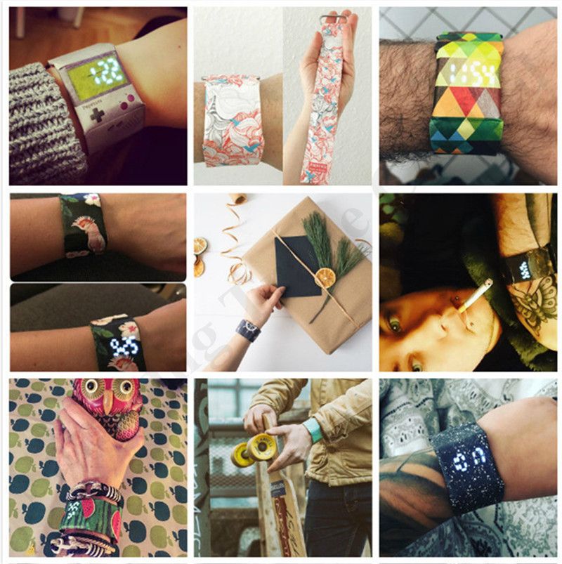 paper led watch