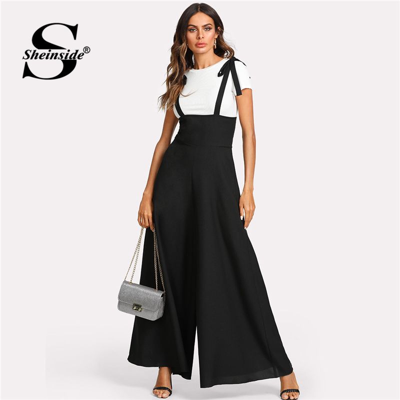 elegant wide leg jumpsuit