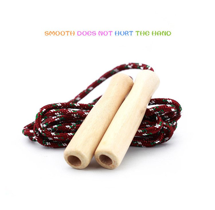 childrens wooden skipping ropes