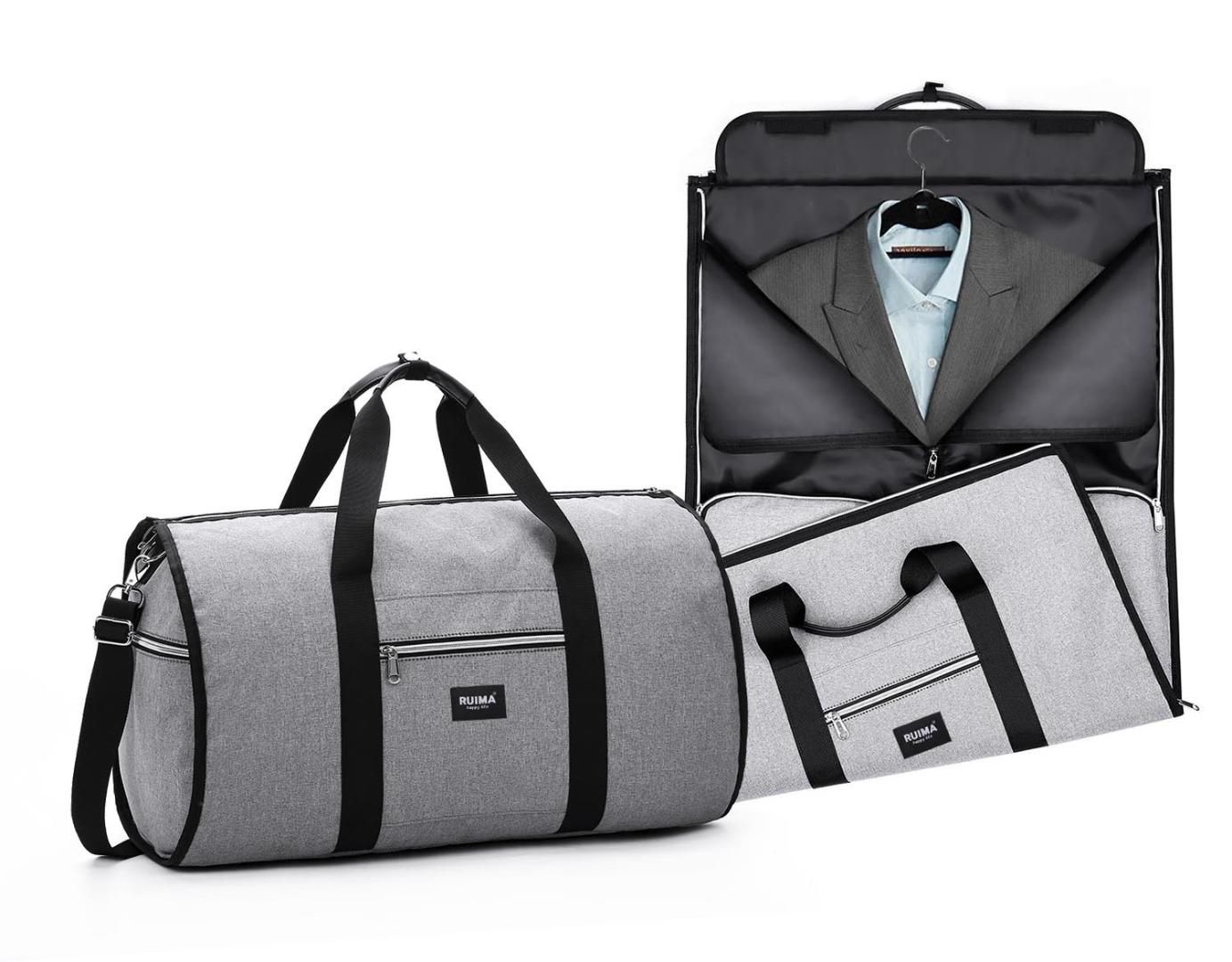 luggage for suits