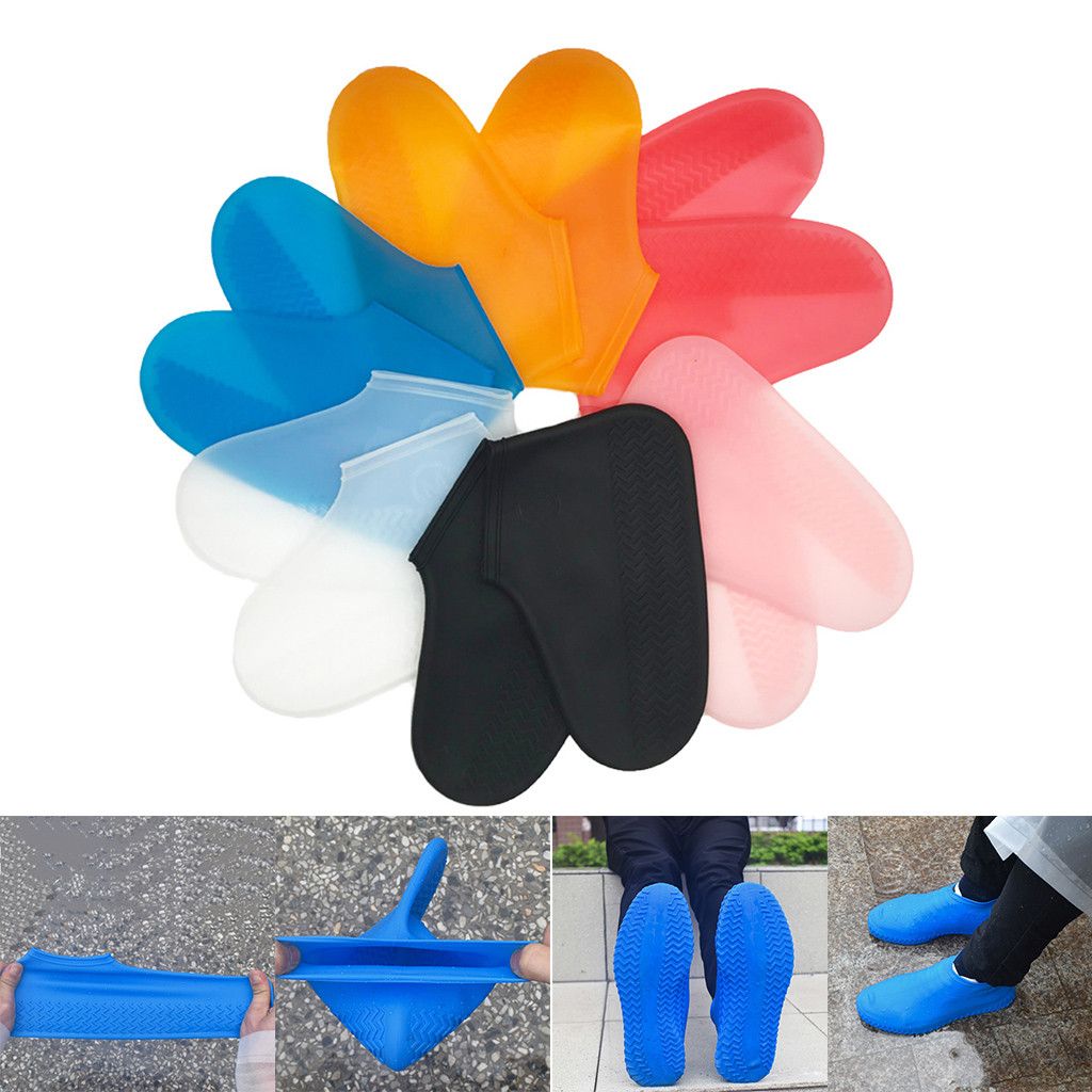 clear waterproof shoe covers