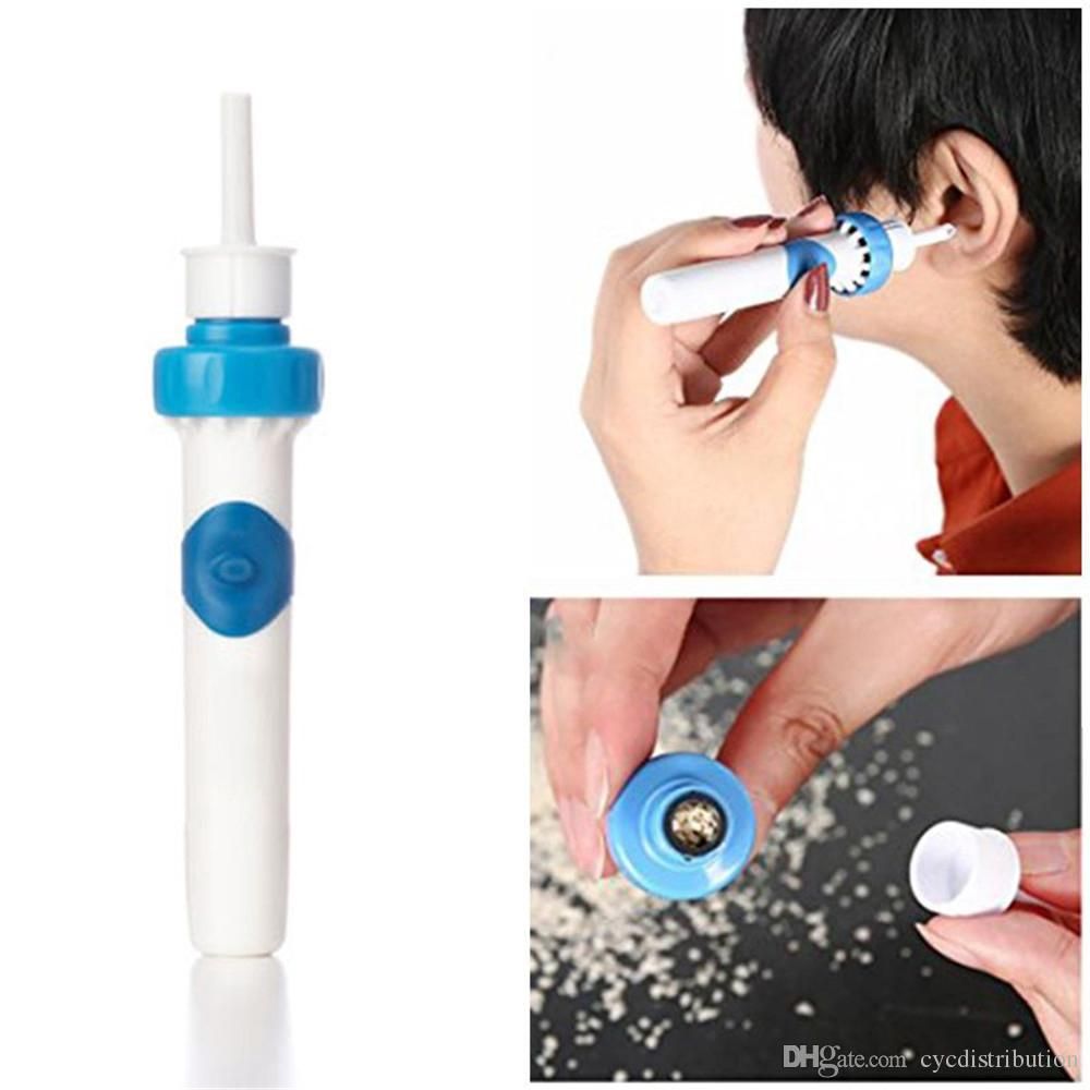 Portable Electric Cordless Vacuum Ear Cleaner For Safe Remover Cleaning